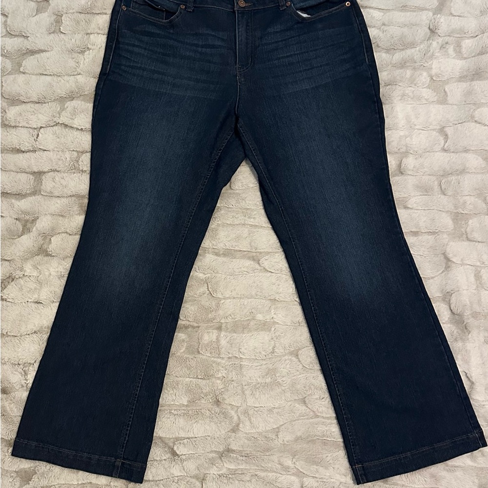 Women's Dark Blue Jeans